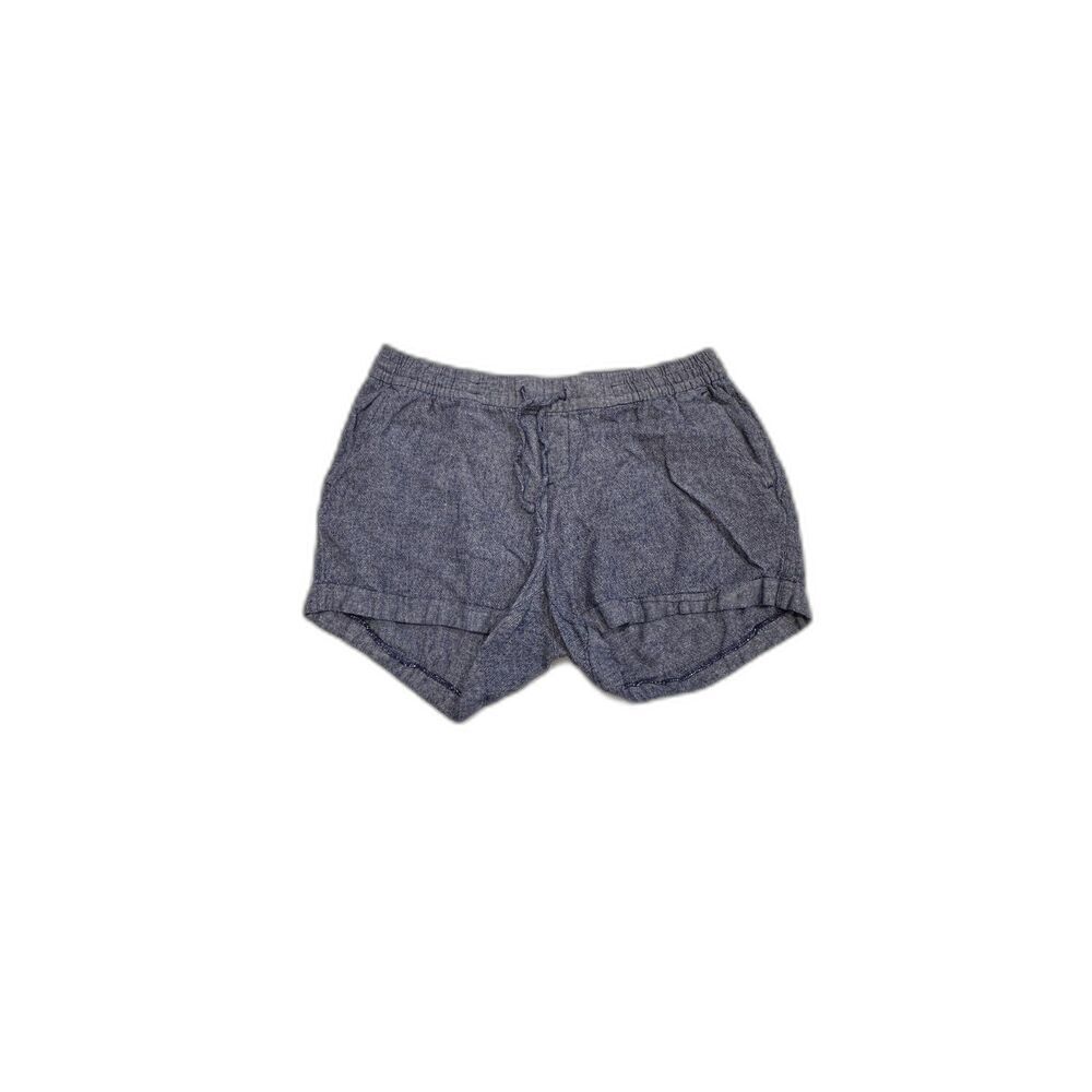 Old Navy Linen Blend Blue Shorts Size Large